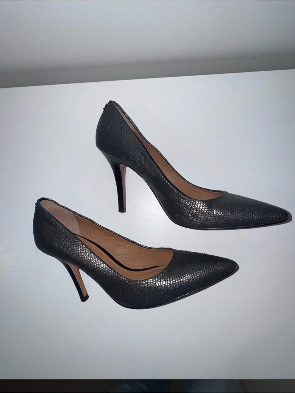 Coach black metallic